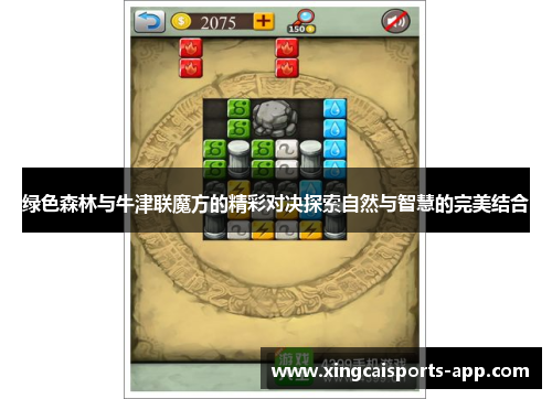 绿色森林与牛津联魔方的精彩对决探索自然与智慧的完美结合